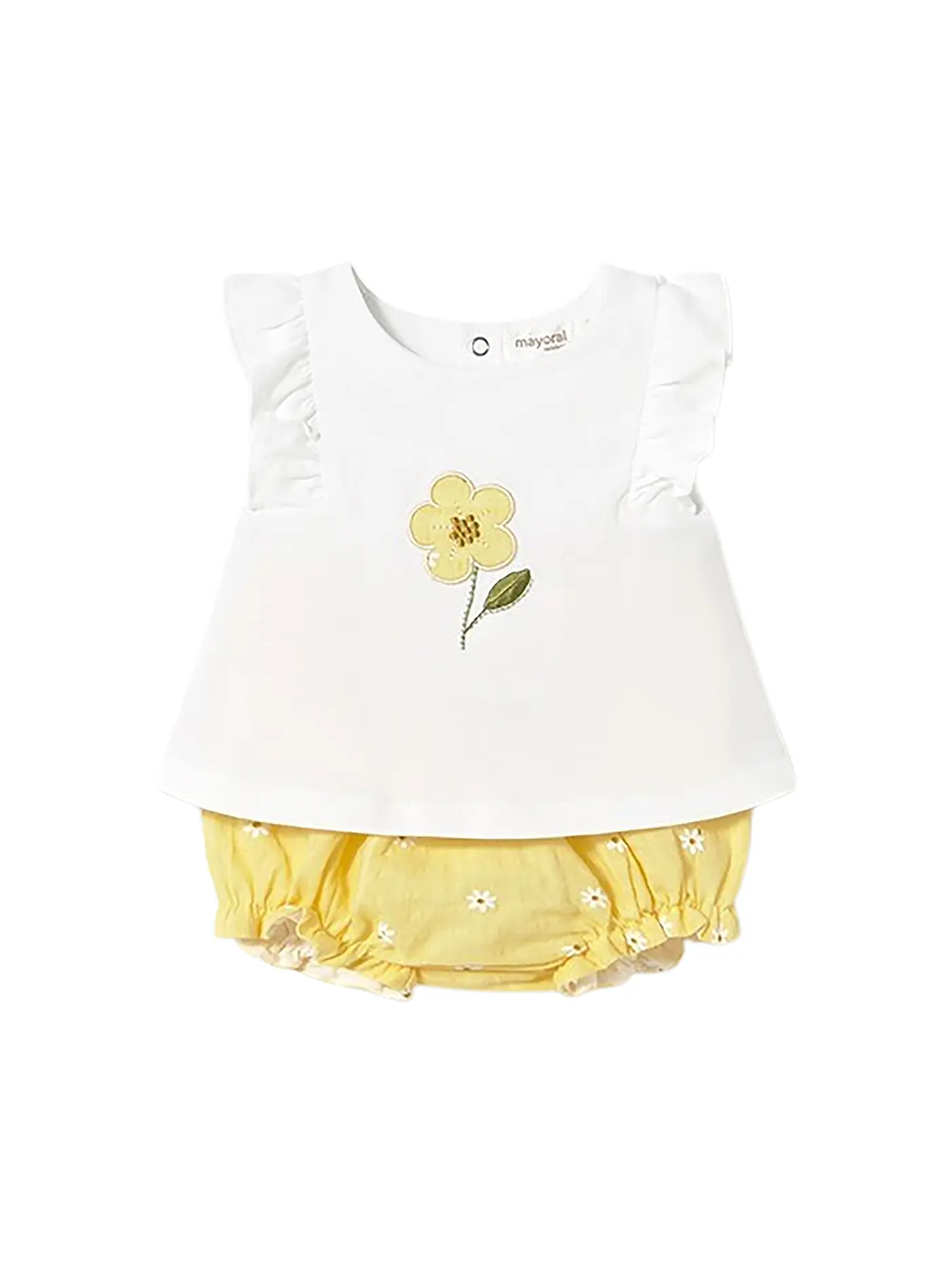 MAYORAL | Baby Set 2-teilig T-Shirt und Shorts | gelb